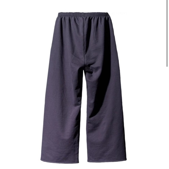 Yeezy Gap Engineered by Balenciaga Fleece Jogging‎ Pant Black size Medium - Picture 1 of 5
